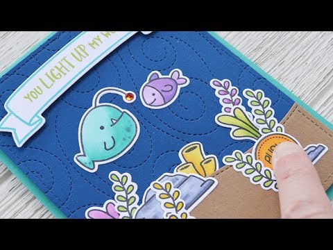 How to make a card that lights up