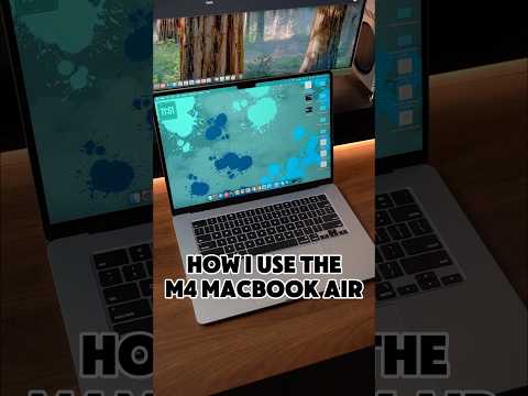 How I Use The M4 MacBook Air! #shorts #macbookair