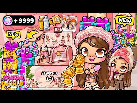 Como CONSEGUIR TODAS LAS MONEDAS Y SECRETOS de la PELUQUERIA 🤩 Actualizacion en Avatar World