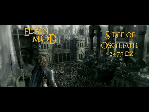 Edain Mod Siege of Osgiliath Custom Map LotR BFME 2 #gameplay #letsplay
