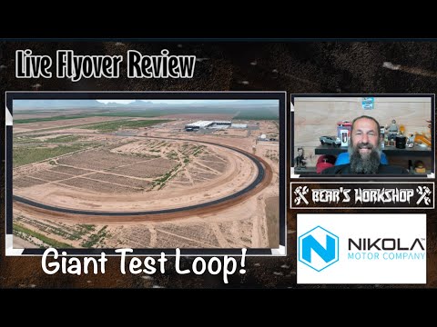 Ginormous Test Loop | Nikola 217th Flyover and Live Commentary w/ Chat