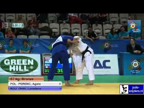 Agata Perenc (POL) - Loredana Ohai (ROU) [-57kg] bronze
