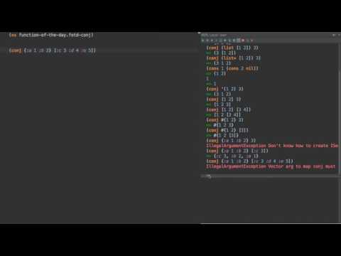 Function of the Day - Conj