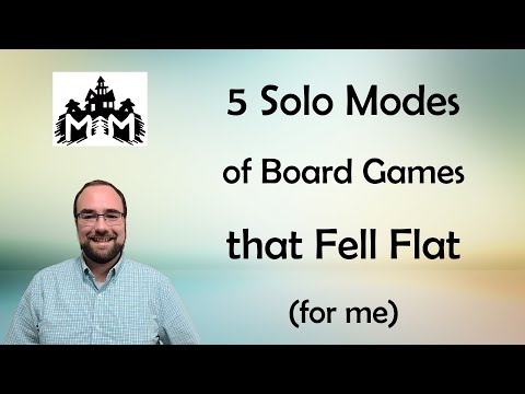 5 Solo Modes of Board Games that Fell Flat (for me)