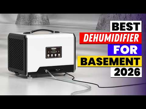 Dehumidifier for Home, Quiet Electric Mini Portable Dehumidifier, 300ml/24h Moisture Absorber & Compact Air Dryer, for Bedroom, Basements, Bathroom, Closet video review thumbnail
