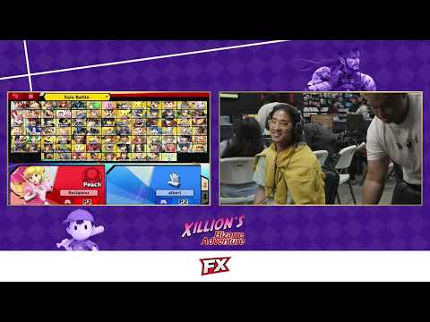 Xillions Bizarre Adventure - Winners Semis - MuteAce (Peach) VS Skitz (Wario) - SSBU
