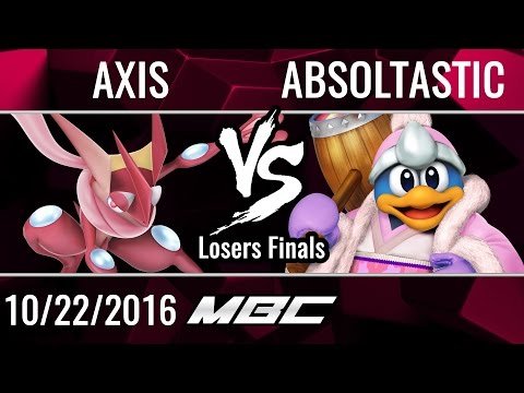 Axis vs Absoltastic   Losers Finals - MBC4 - Smash Bros. Wii U