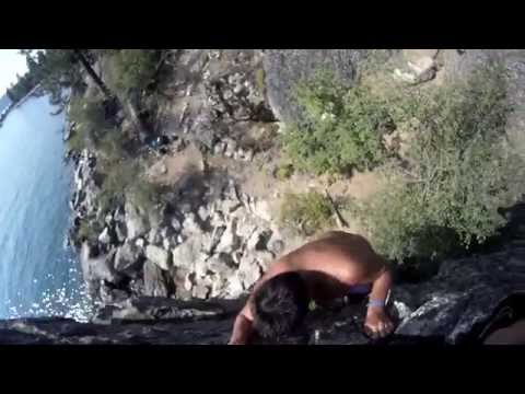 tubbs hill Cliif Jumping