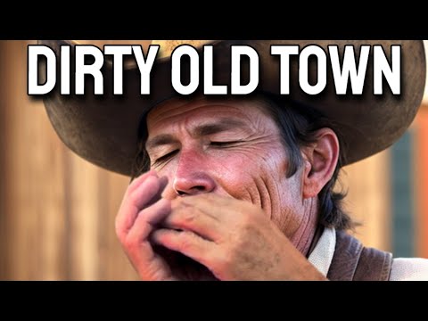 DIRTY OLD TOWN HARMONICA ( C DIATONIC ), ARMÓNICA C, TABS, BLUES HARP C, GAITA DE BOCA C, MUNDHARMON