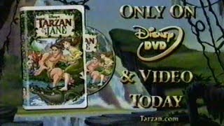 Disney Tarzan & Jane Commercial, Aug 2 2002