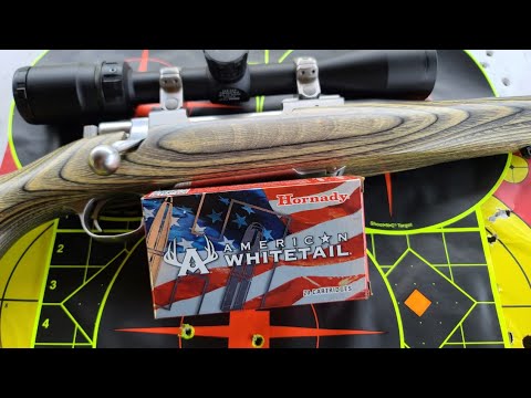Hornady American Whitetail 7mm-08 139gr Accuracy \u0026 Chronograph Test W/ Ruger M77 Mark II