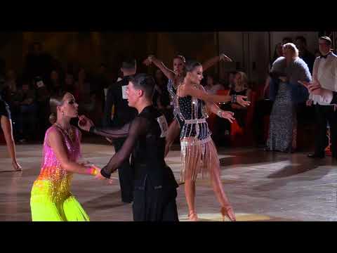 Danya and Nastya 2018 California Open Latin Semi Final