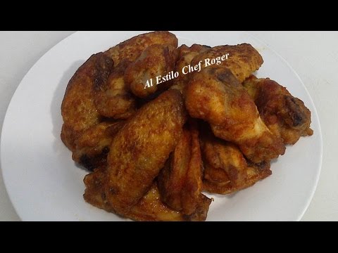 alitas de pollo buffalo wings, Receta # 345, ALITAS BUFFALO Video