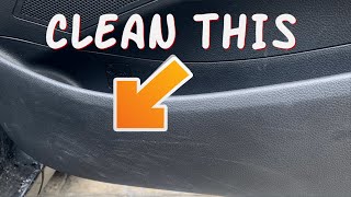 HOW TO Clean Scuff Marks on your door panel