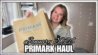 NEW IN PRIMARK TRY ON HAUL Size 14-16 JANUARY 2026 & Skincare, Makeup, Beauty | Clare Walch