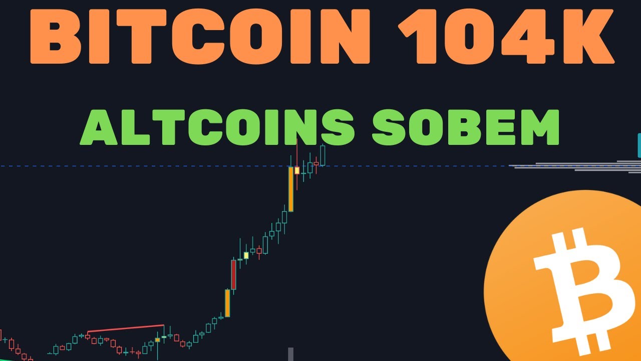 BITCOIN CORRIGE 104K + ALTCOINS CONTINUAM FORTES + INFLAÇÃO PCE - Análise Técnica/Sentimento