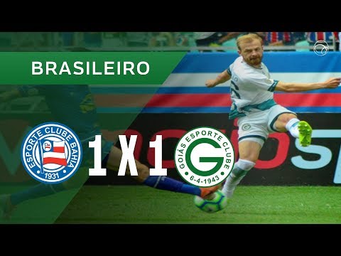 BAHIA 1 X 1 GOIÁS - GOLS - 18/08 - CAMPEONATO BRASILEIRO 2019