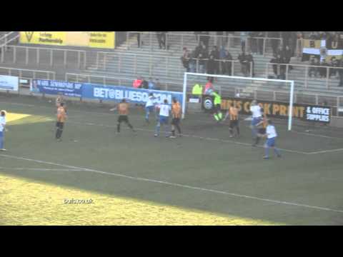 Boston United v Vauxhall Motors Highlights 02032013