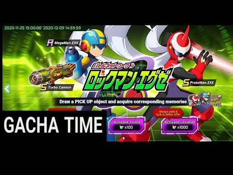 Gacha Summoning Capsule Pull MegaMan EXE Battle Network 4000 Element Metal「 Mega Man X Dive 」