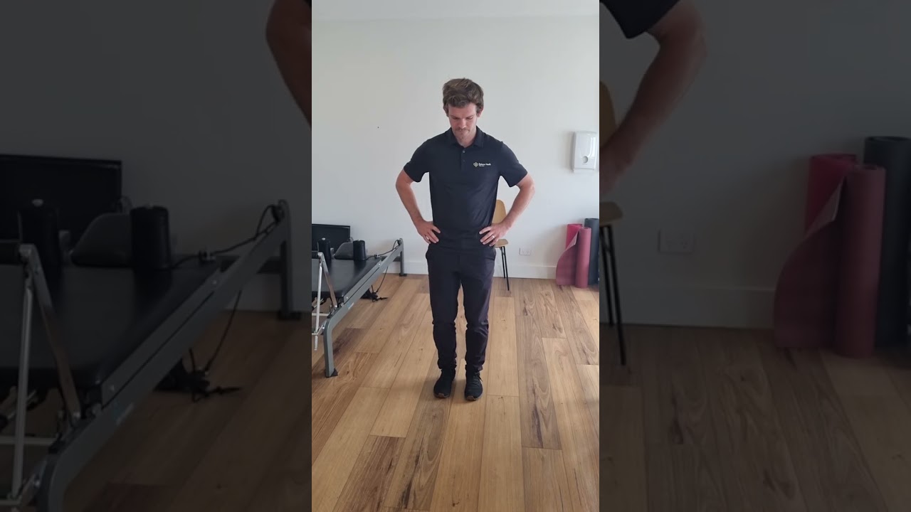 Single leg stance test (SLST) - YouTube
