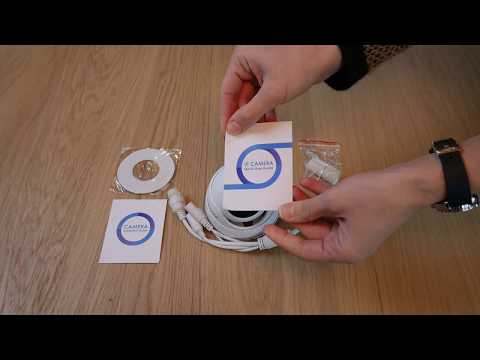 Camera IP full HD 1080P Sony Dome POE 20M Eyecam EC-1351 - www.1cctv.ro