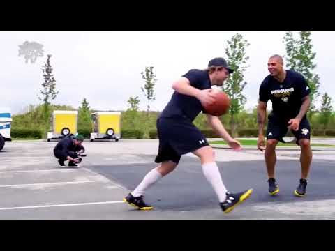 Phil Kessel plays Basketball with Ryan Reaves