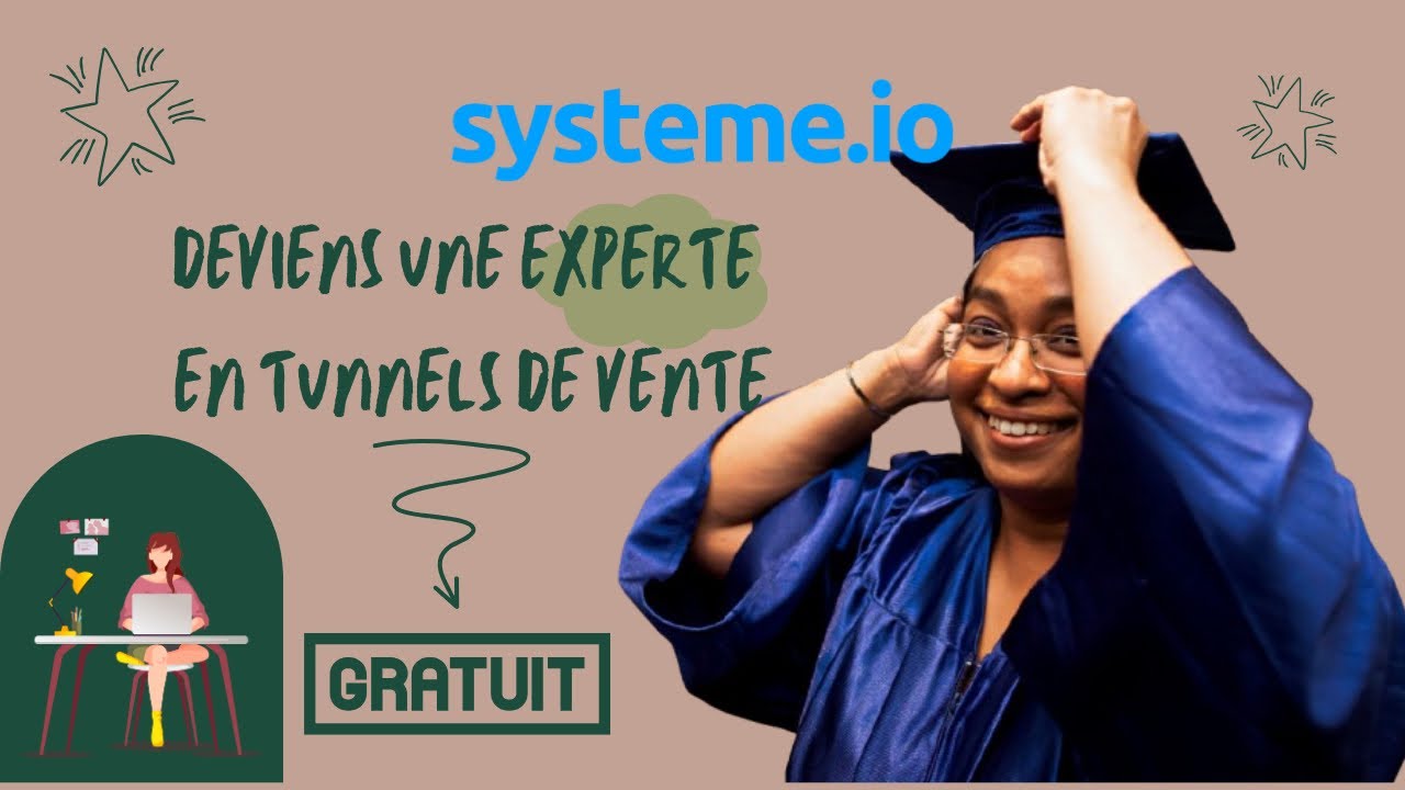 Gratuit - Passe la certification en tunnels de vente (avec Système IO) ! 👩🏽‍💻