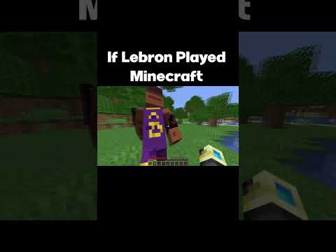 The Ultimate Minecraft Challenge: Conquer the Court with LeBron James
