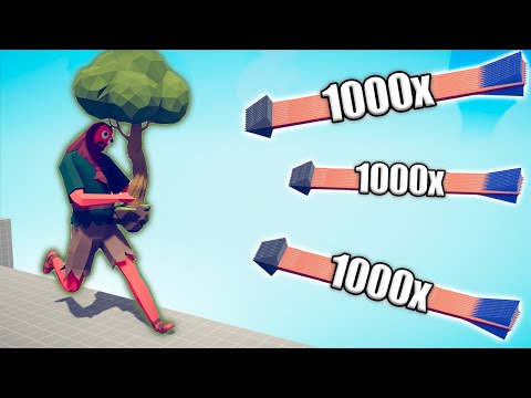 TREE GIANT vs 1000x OVERPOWERED UNITS - TABS | Totally Accurate Battle Simulator 2023