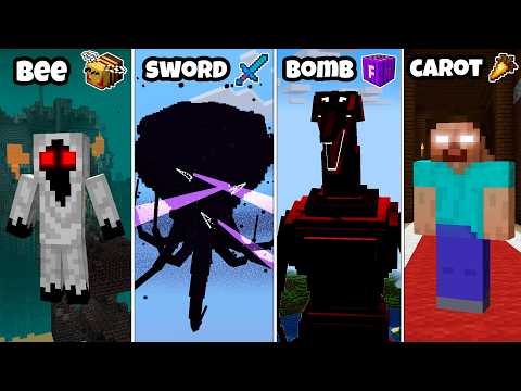 All Weaknesses of Bosses - Bloodbath,Wither Storm,Herobrine,Entity303,Ferrous....