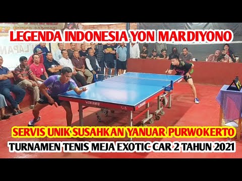 Yon Mardiyono Martini vs Yanuar Bank Surya Yudha ||| Turnamen Tenis Meja Exotic Car 2 Tahun 2021
