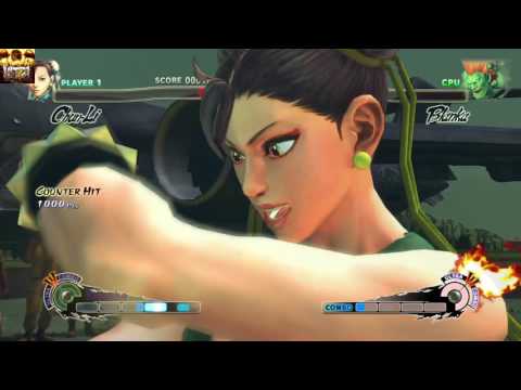ULTRA STREET FIGHTER IV_Chun Li vs Blanka