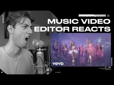 Video Editor Reacts to Lady Gaga, Ariana Grande - Rain On Me
