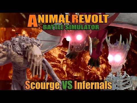 Scourge vs Infernals - Animal Revolt Battle Simulator
