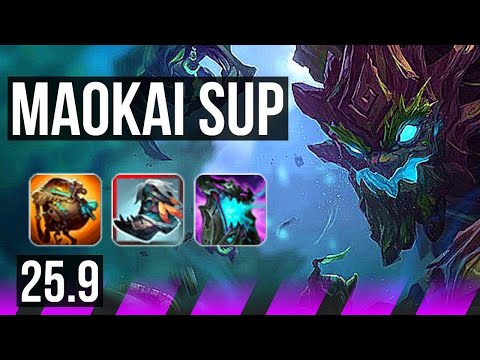 MAOKAI & Kai'Sa vs ALISTAR & Twitch (SUP) | EUW Master | 25.9
