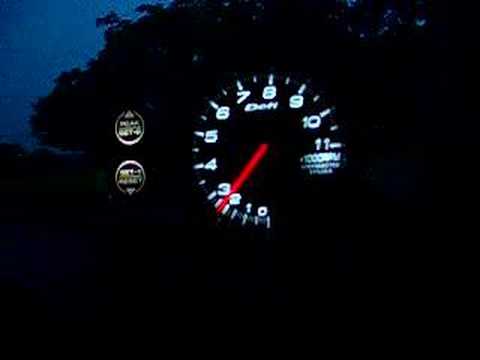 Defi BF Tachometer Demo