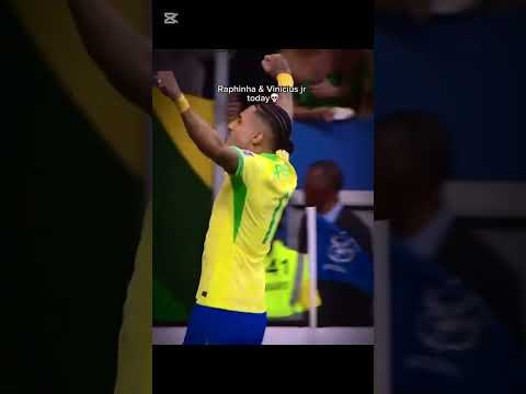 Raphinha & Vini Jr today🥶🔥 #football #edit #brazilian #shorts