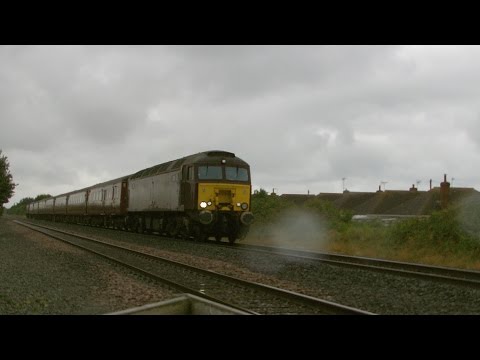 Prestatyn 10.8.2016 - WCRC 57313 & 47854 - The Conwy Valley Explorer II - Class 47 57