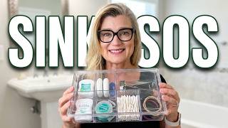 Stop Living Like This! 🛑Pedestal Sink Storage SOS