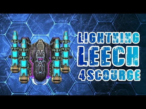 WAR ROBOTS : LIGHTNING LEECH​ 4x SCOURGE