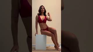 Vídeo de Conjunto de lingerie com alça rendada e calcinha fio com regulagem / Ref 389
