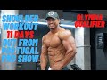 SHOULDER WORKOUT 11 DAYS OUT FROM PORTUGAL PRO SHOW 2021