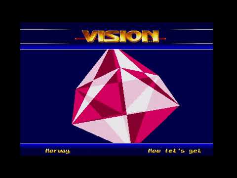 Commodore Amiga demo: Vision - New intro (1991)