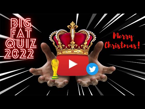 BIG FAT QUIZ 2022 #harryandmeghan #johnnydepp #kaynewest #worldcup #akinfenwa #goat