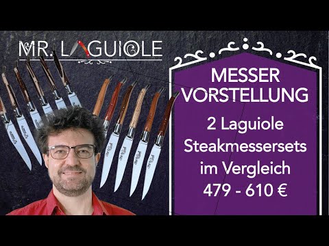 Test: Laguiole Steakmesser von Laguiole en Aubrac und Laguiole du Barry