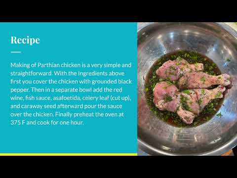 Parthian chicken