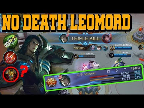 No Death Leomord Build and Emblem Setting by Gosu GeneralㅣMobile Legends