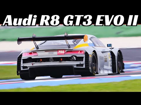 Audi R8 LMS GT3 EVO II - V10 N/A Engine Sound - Kateyama Test Days at Misano Circuit - November 2024