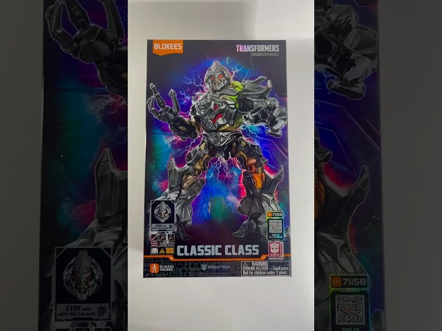 Vídeo relacionado con BLOKEES Transformers Classic Class: Transformers 2007-10 Megatron 71158