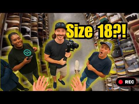 POV: Shopping for Size 18 Shoes at Nordstrom Rack